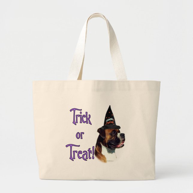 Bolsa Tote Grande Truque de Boxer (Frente)