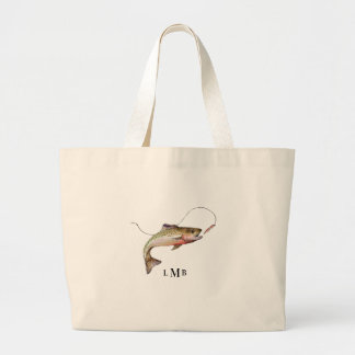 Bolsa Tote Grande Truta Personalizada com Monograma