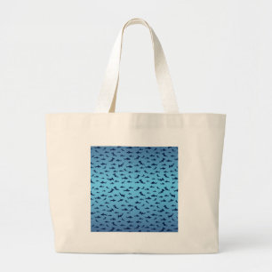 Bolsa Tote Grande Tubarões