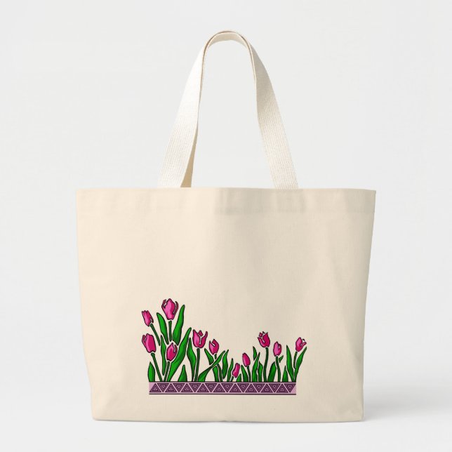 Bolsa Tote Grande Tulip Bag (Frente)