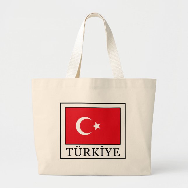 Bolsa Tote Grande Türkiye (Frente)