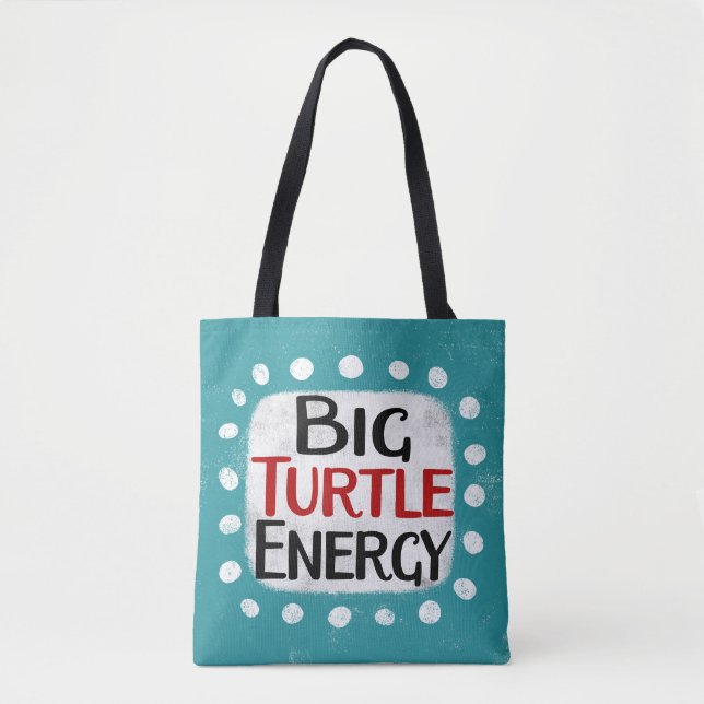 Bolsa Tote Grande Turtle Energy Tot Bag (Frente)