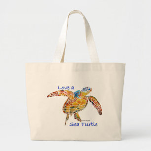 Bolsa Tote Grande TurtleLove