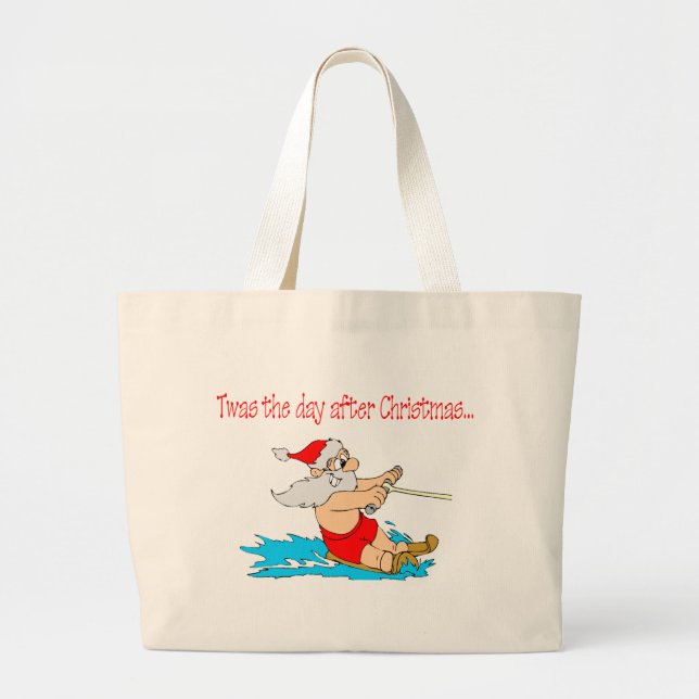 Bolsa Tote Grande Twas The Day After Christmas (Frente)