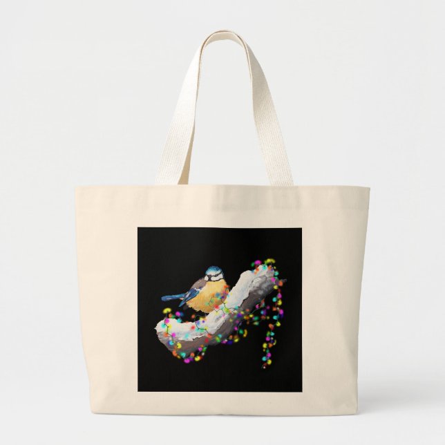 Bolsa Tote Grande Twinkle Twinkle Little Tit (Frente)