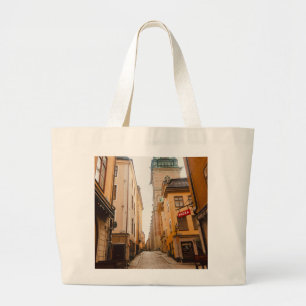 Bolsa Tote Grande Tyska Brinken, Gamla Stan, Cidade Velha, Estocolmo
