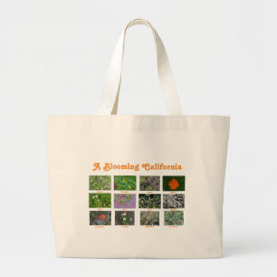 Bolsa Tote Grande Um Blooming California