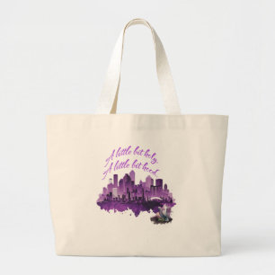 Bolsa Tote Grande Um pouco sagrado. Um pouco favela.