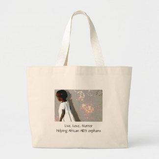 Bolsa Tote Grande Um saco com coração