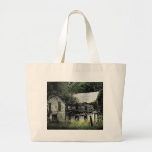 Bolsa Tote Grande Uma casa abandonada Missouri rural