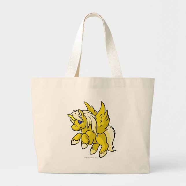 Bolsa Tote Grande Uni amarelo (Frente)
