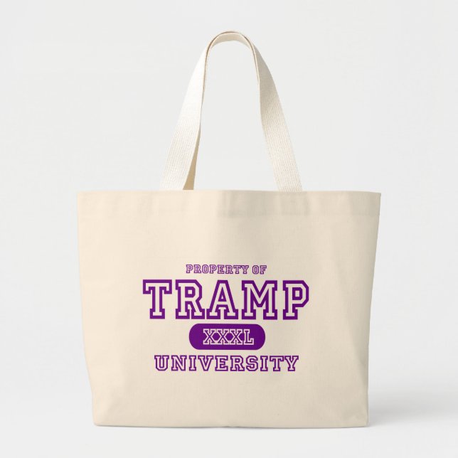 Bolsa Tote Grande Universidade da caminhada (Frente)
