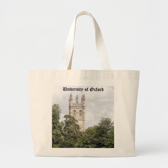 Bolsa Tote Grande Universidade de Oxford (Frente)