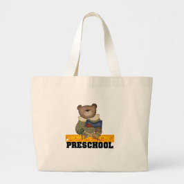 Bolsa Tote Grande Urso com o camiseta e os presentes prées-escolar