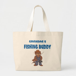 Bolsa Tote Grande Ursos de Pescar do Vovô