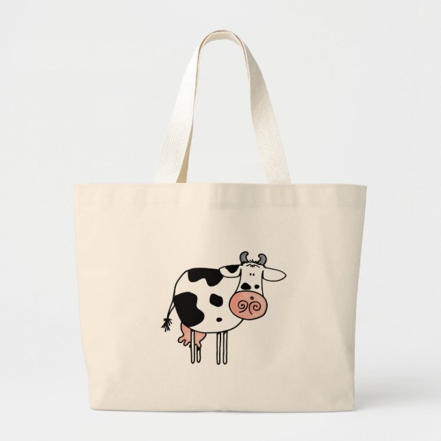 Bolsa Tote Grande vaca (Frente)