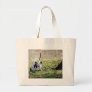 Bolsa Tote Grande Vaca leiteira