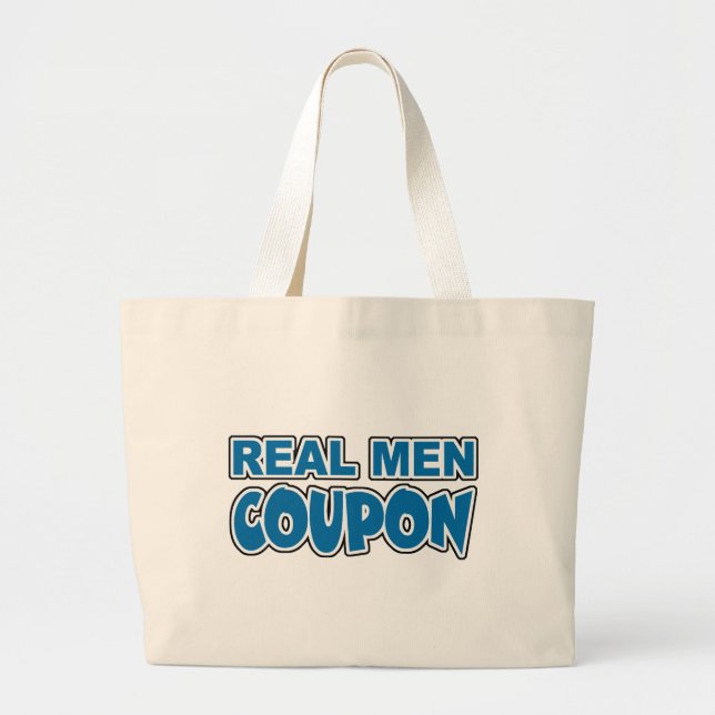 Bolsa Tote Grande Vale real dos homens (Frente)