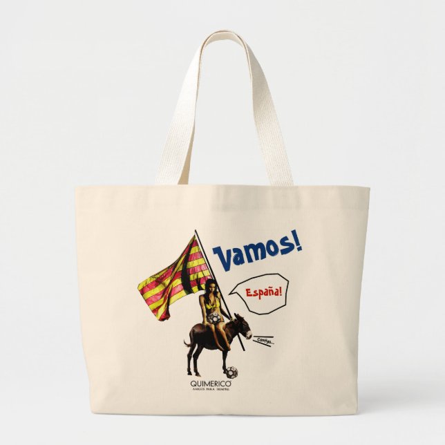 Bolsa Tote Grande VAMOS!España! (Frente)