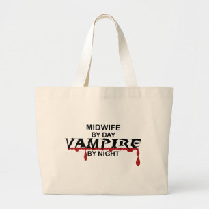 Bolsa Tote Grande Vampiro da parteira em a noite
