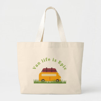 Bolsa Tote Grande Van Life É Epic Tote Bag