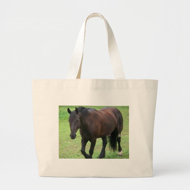 Bolsa Tote Grande Vanner aciganado preto (Frente)