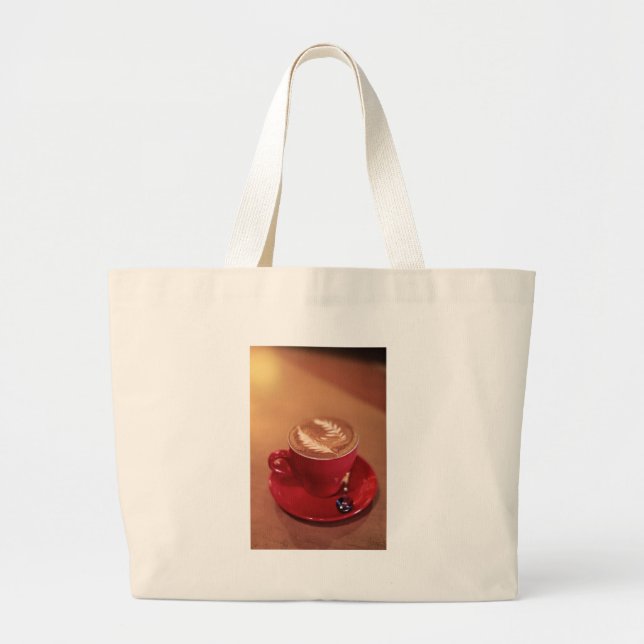 Bolsa Tote Grande Vazio Cappucino (Frente)