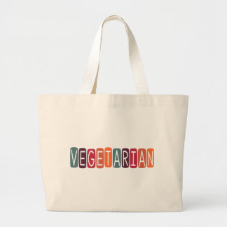 Bolsa Tote Grande Vegetariano