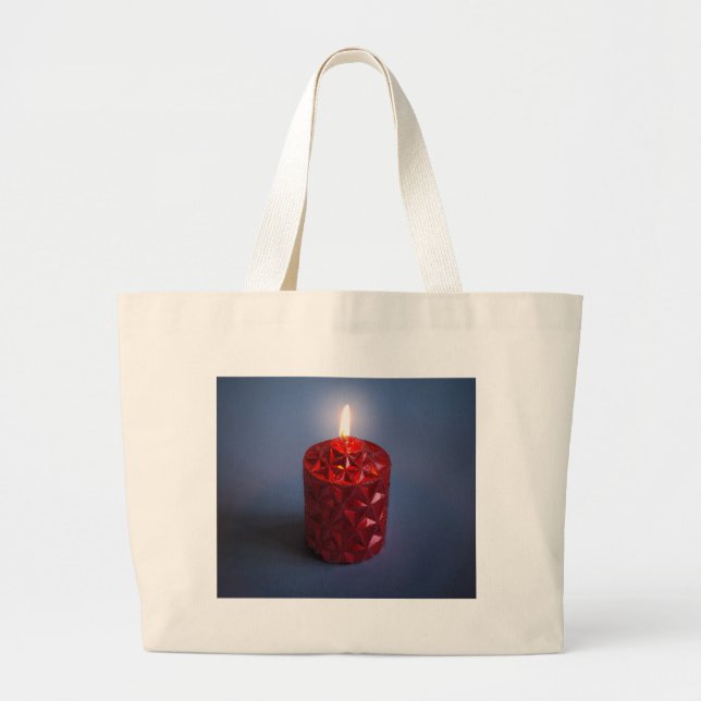 Bolsa Tote Grande Vela brilhante (Frente)