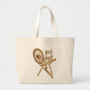 Bolsa Tote Grande Velha roda giratória