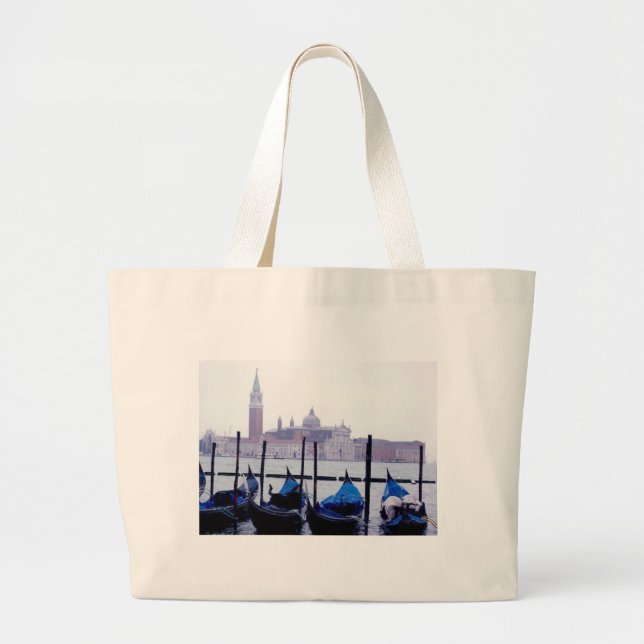 Bolsa Tote Grande Veneza Itália Viagem (Frente)