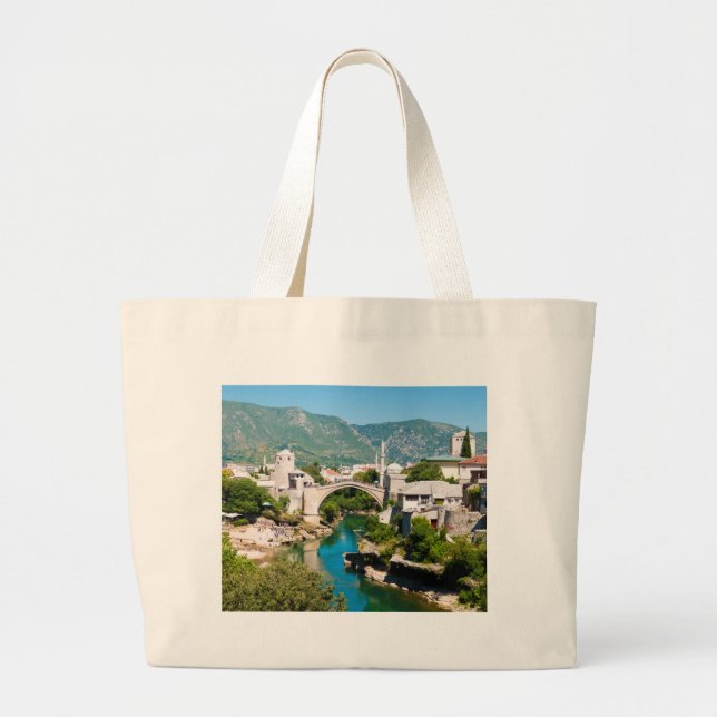 Bolsa Tote Grande Verão em Mostar (Frente)