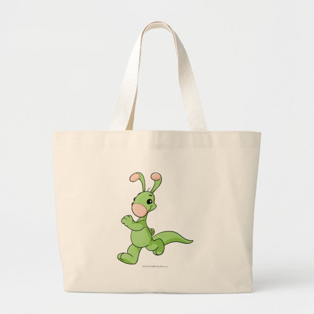 Bolsa Tote Grande Verde de Blumaroo (Frente)