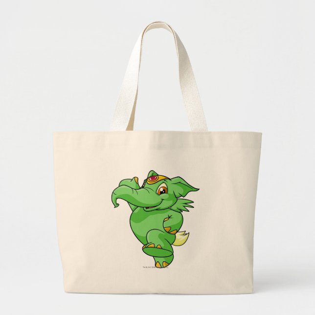 Bolsa Tote Grande Verde de Elephante (Frente)