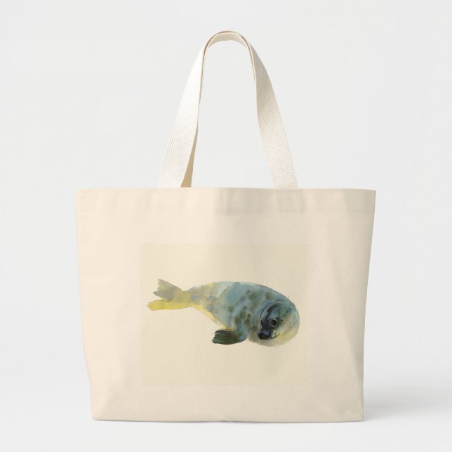 Bolsa Tote Grande Verde do Aqua (Frente)