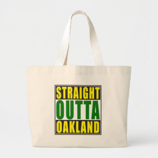 Bolsa Tote Grande Verde reto de Outta Oakland