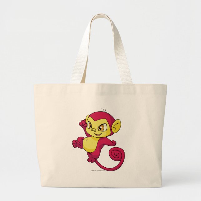 Bolsa Tote Grande Vermelho de Mynci (Frente)