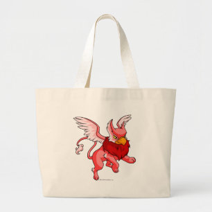 Bolsa Tote Grande Vermelho do Eyrie
