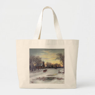 Bolsa Tote Grande Véspera de Natal