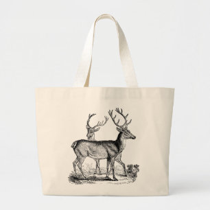 Bolsa Tote Grande Vestido Selvagem Antiquado no Saco de Tote