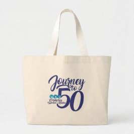 Bolsa Tote Grande Viagem aos 50: Celebrando as Mulheres Rabbis Tote 