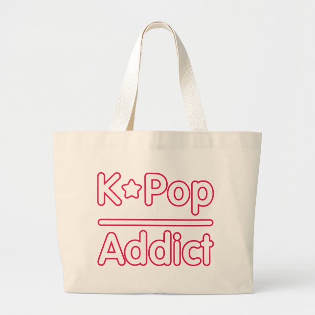 Bolsa Tote Grande Viciado em POP K (Frente)