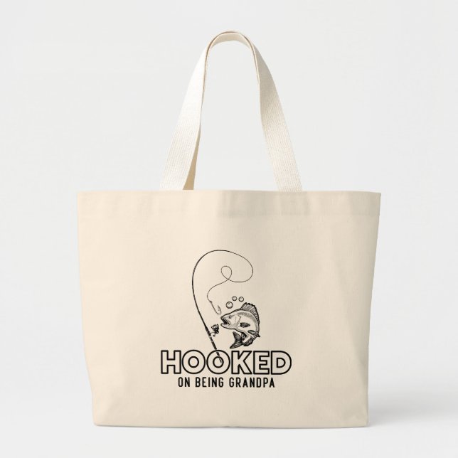 Bolsa Tote Grande Viciado Em Ser Avô (Frente)