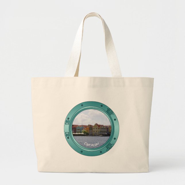 Bolsa Tote Grande Vigia de Curaçau (Frente)