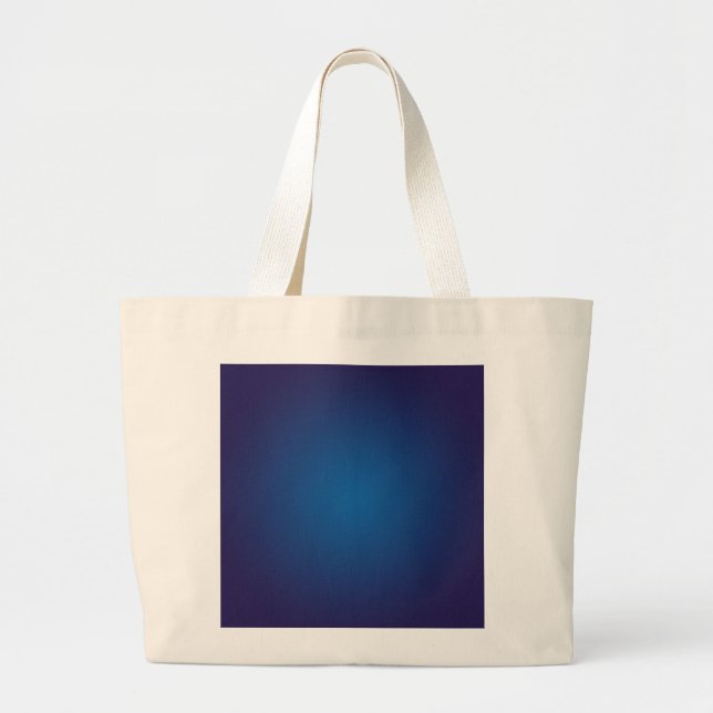 Bolsa Tote Grande Vigneta azul legal granulada (Frente)