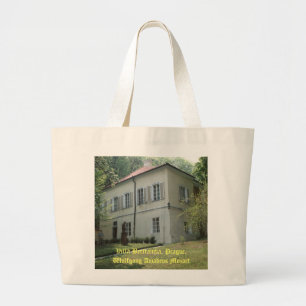 Bolsa Tote Grande Villa Bertramka-Mozart-Praga