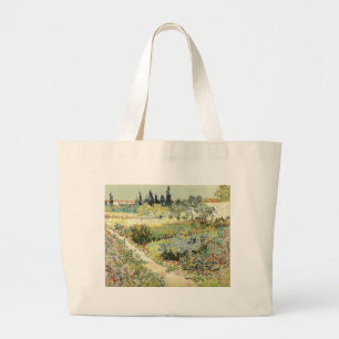 Bolsa Tote Grande Vincent Van Gogh Garden em Arles