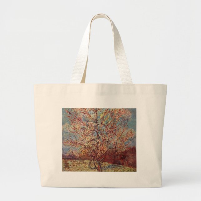 Bolsa Tote Grande Vincent van Gogh - pintura de florescência dos (Frente)