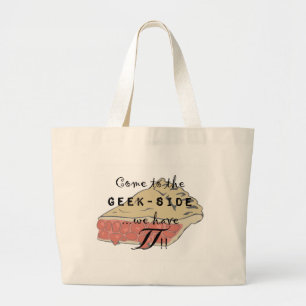 Bolsa Tote Grande Vindo ao Geek-side