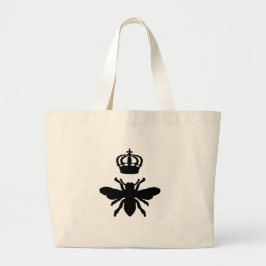 Bolsa Tote Grande Vintage Chic Queen Bee Silhouette